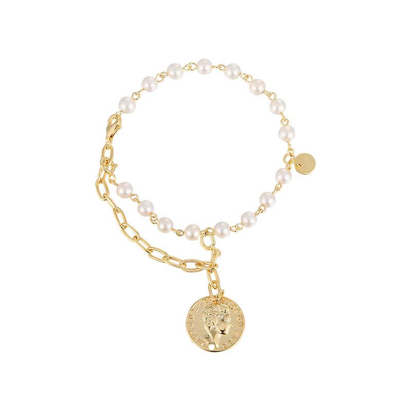 Number BS s925 pearl earring necklace Fashion Daily Birthday