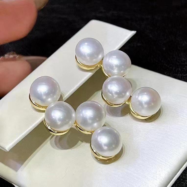 Number AT freshwater earrings Anniversary Birthday Daily(107-156)