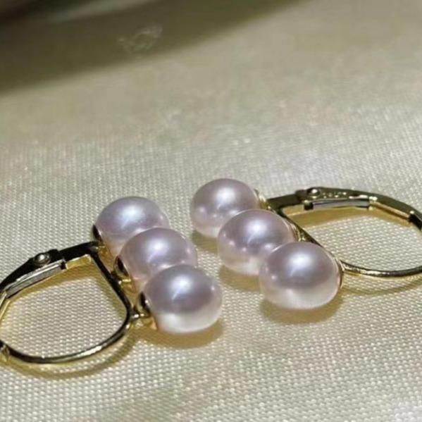 Number AU seawater earrings Weeding Daily Anniversary (157-216)