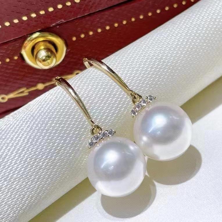 Number AU seawater earrings Weeding Daily Anniversary (157-216)