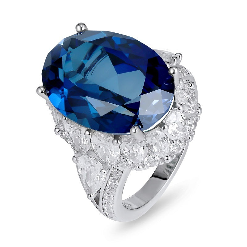 [Timeless]Number CJ 925 Sliver Cultivation Gemstone Daily Engagement Wedding