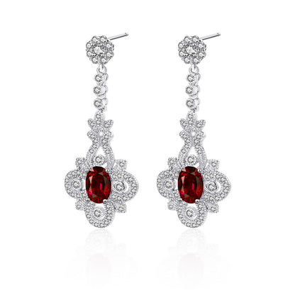 Number BV jewelry bracelet earring necklace garnet topaz daily