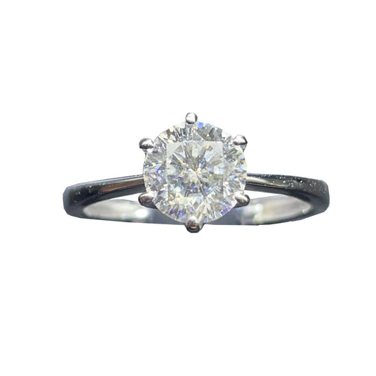 [Timeless]Moissanite 1Carat S925 Necklace Daily001