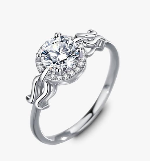 [Timeless]Number BG Moissanite Rings For Women Engagement Rings(01-72)