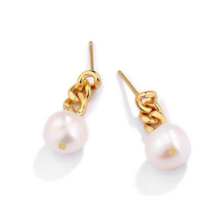 Number BS s925 pearl earring necklace Fashion Daily Birthday