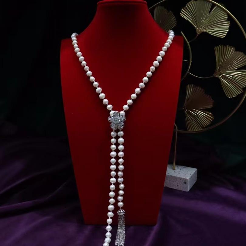 Number AB sweater pearl necklace Daily（according to your budget）