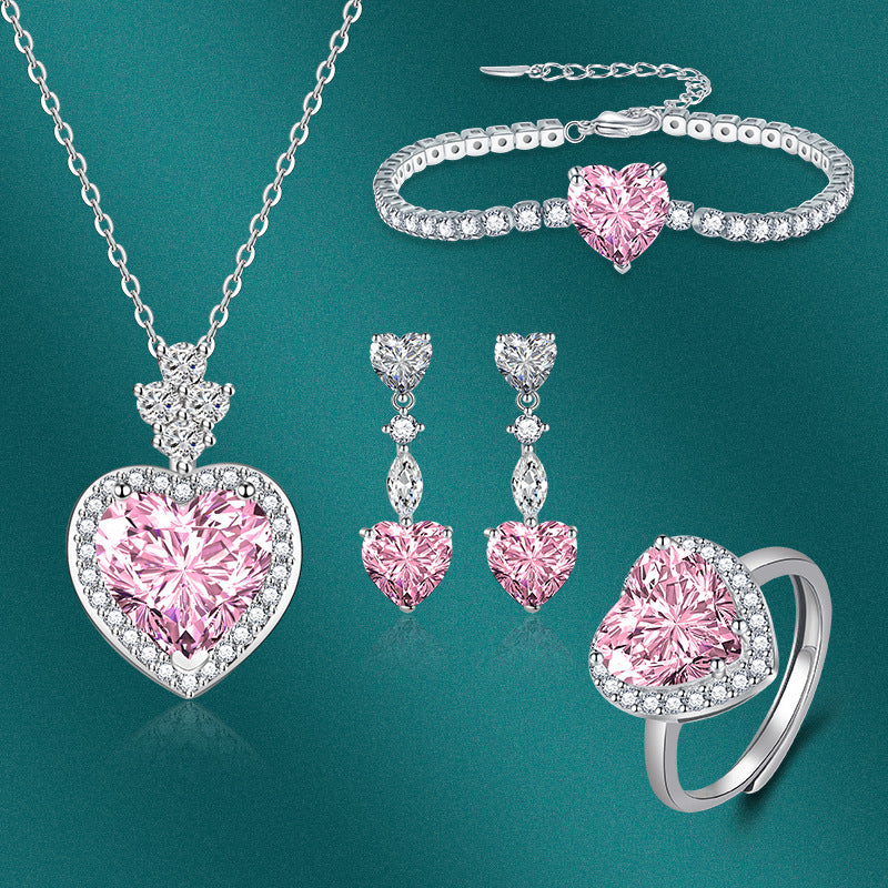 [Timeless]Butterfly Zicon Ring Earring Necklace Daily