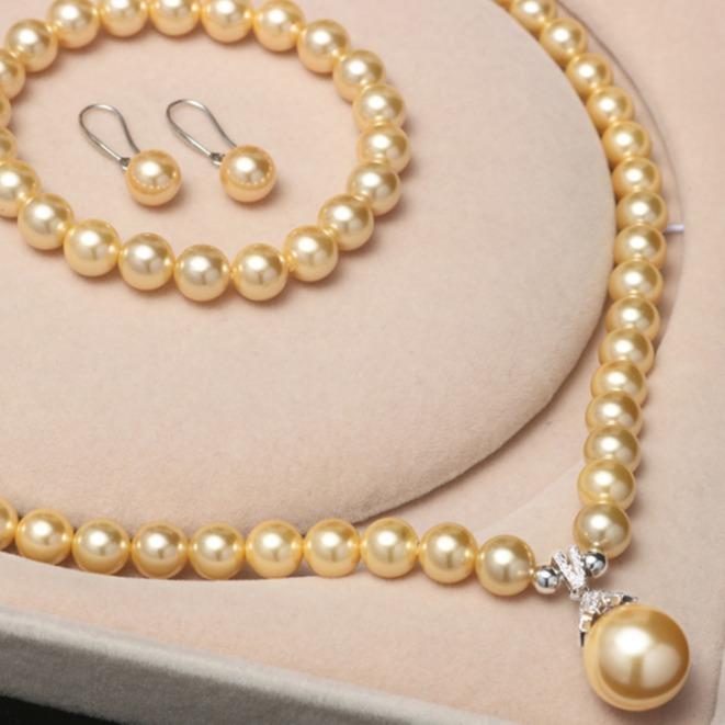 Pearl set Engagement Daily Wedding Auspicious