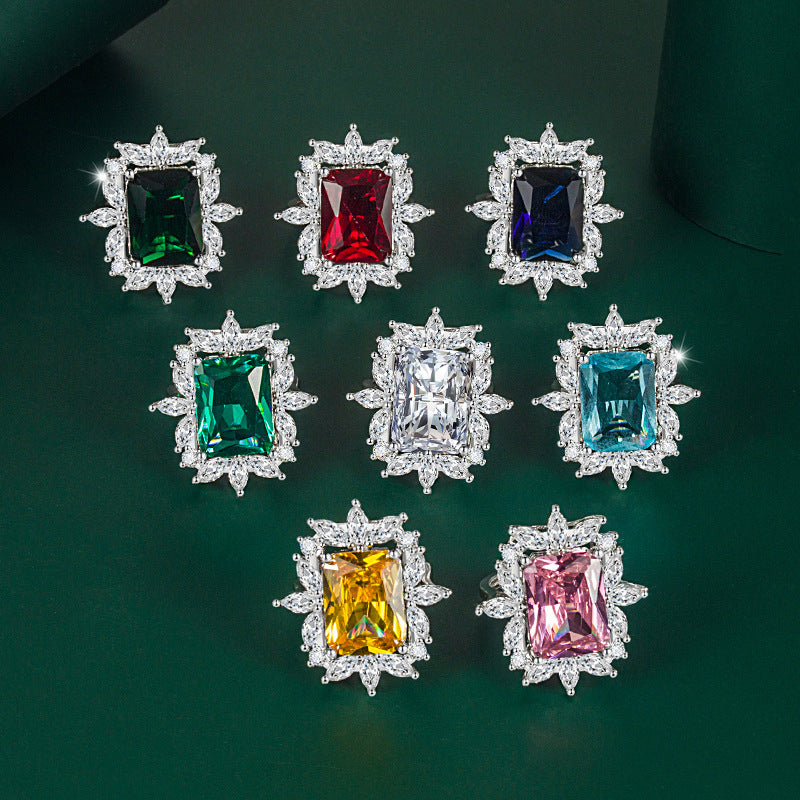 [Timeless]Butterfly Zicon Ring Earring Necklace Daily