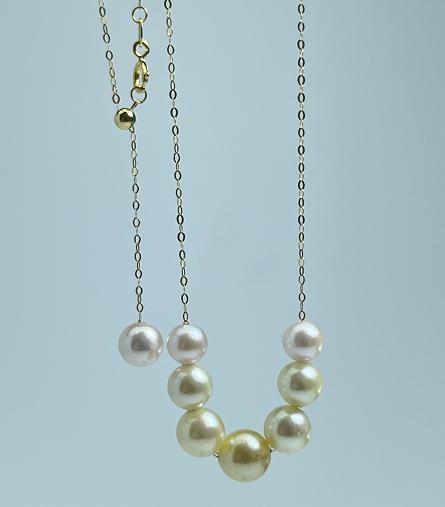 9Number CG Seawater pearl necklace bracelet earrings daily