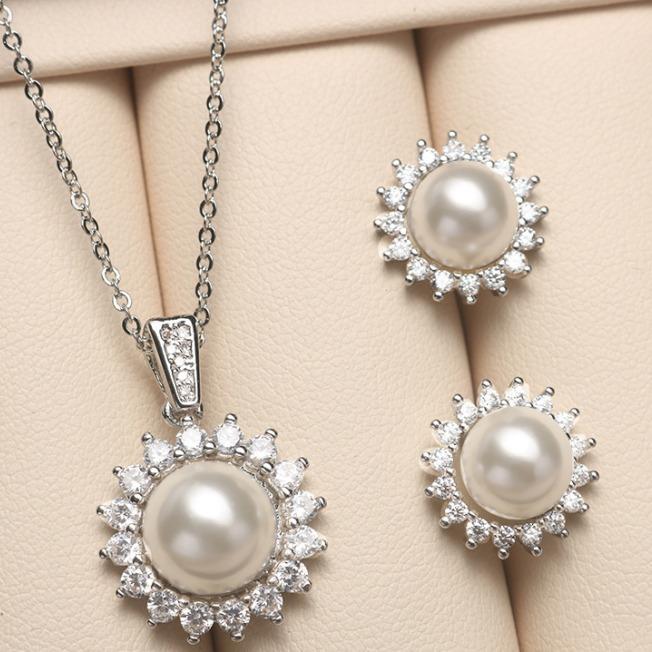Pearl set Engagement Daily Wedding Auspicious