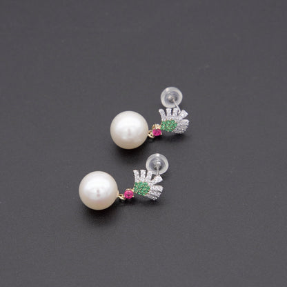 Number F freshwatepearls design S925