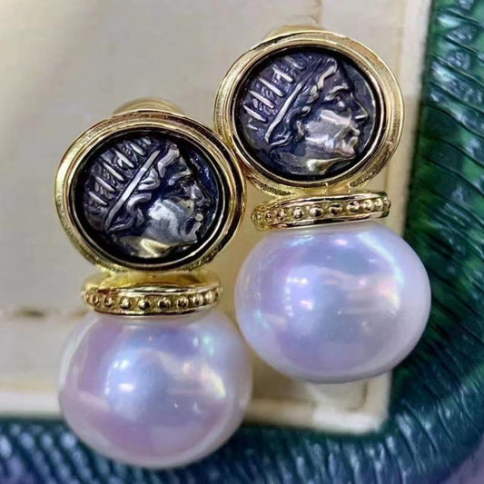 Number AS freshwater earrings Weeding Birthday Daily(79-106)