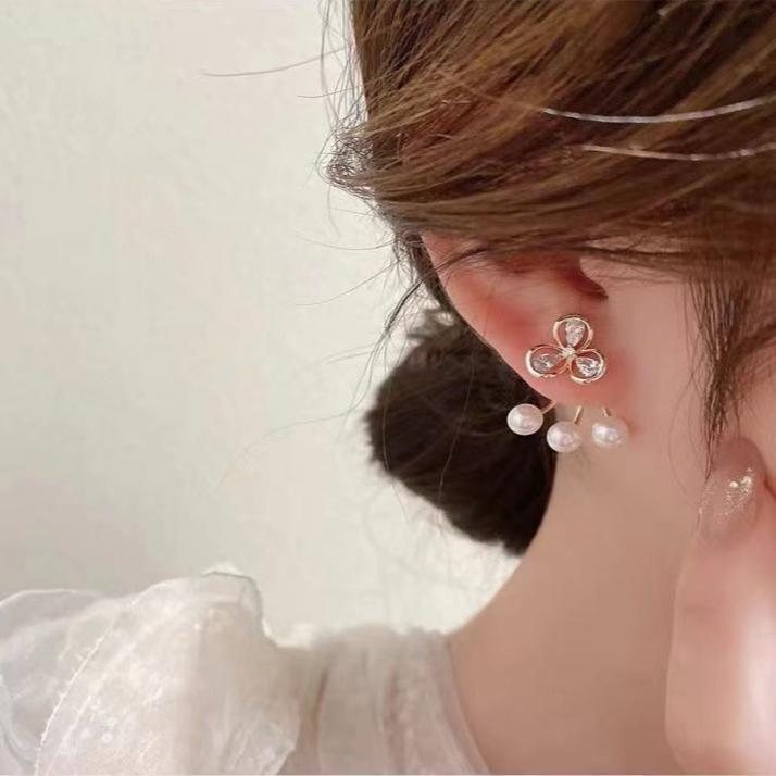 Number AT freshwater earrings Anniversary Birthday Daily(107-156)