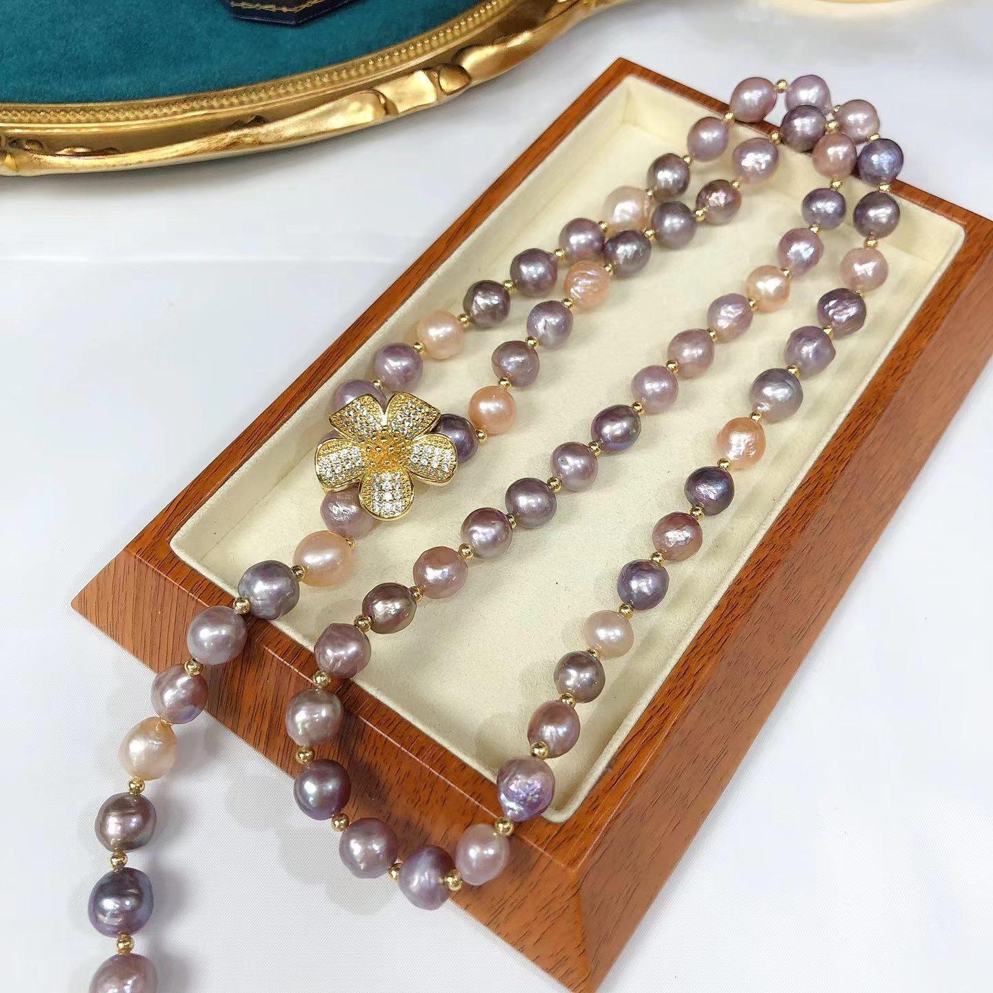 Number AA sweater pearl necklace Daily（according to your budget ）