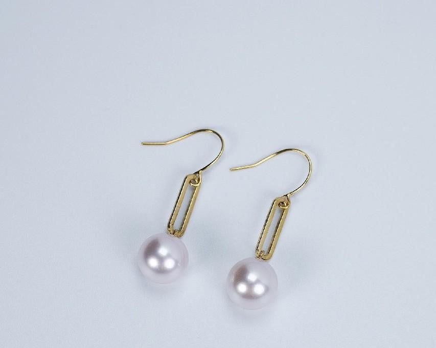 9Number CG Seawater pearl necklace bracelet earrings daily