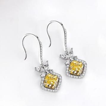 [Timeless]Number BJ Zircon Ring Necklace 925 Sterling Silver Engagement Wedding For Women (01-88)