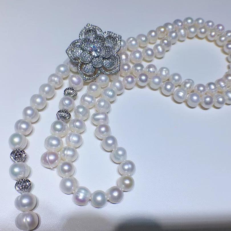 Number AB sweater pearl necklace Daily（according to your budget）