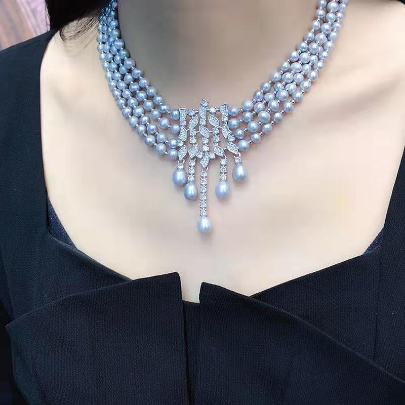 fresh water pearls necklace Hot-selling item with unique design