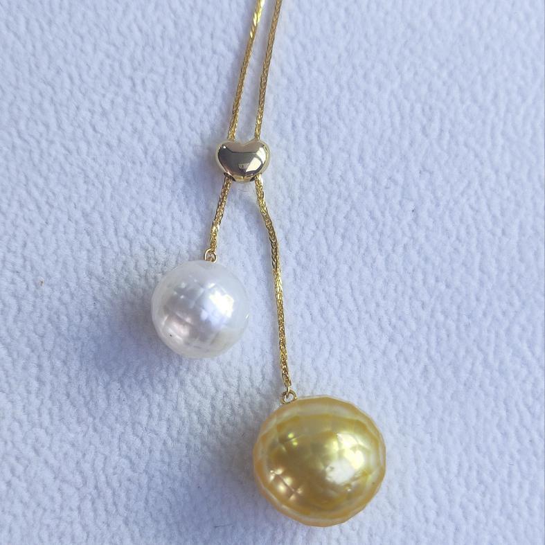 Gorgeous sea water pearls necklace ring earring bracelet (priced as a deposit)