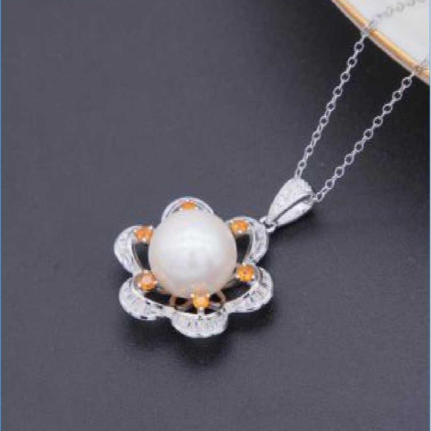 Number F freshwatepearls design S925