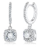 Number CD S925 Moissanite Earrings Birthday Auspicious Anniversary(18-35)