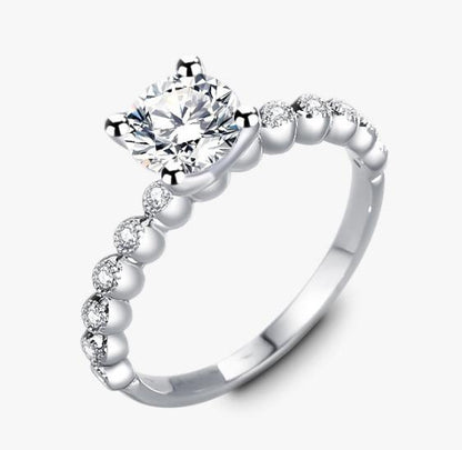 [Timeless]Number BG Moissanite Rings For Women Engagement Rings(01-72)