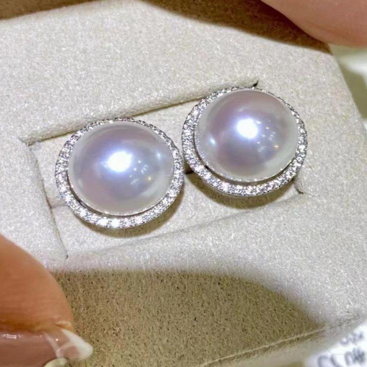 Number AU seawater earrings Weeding Daily Anniversary (157-216)