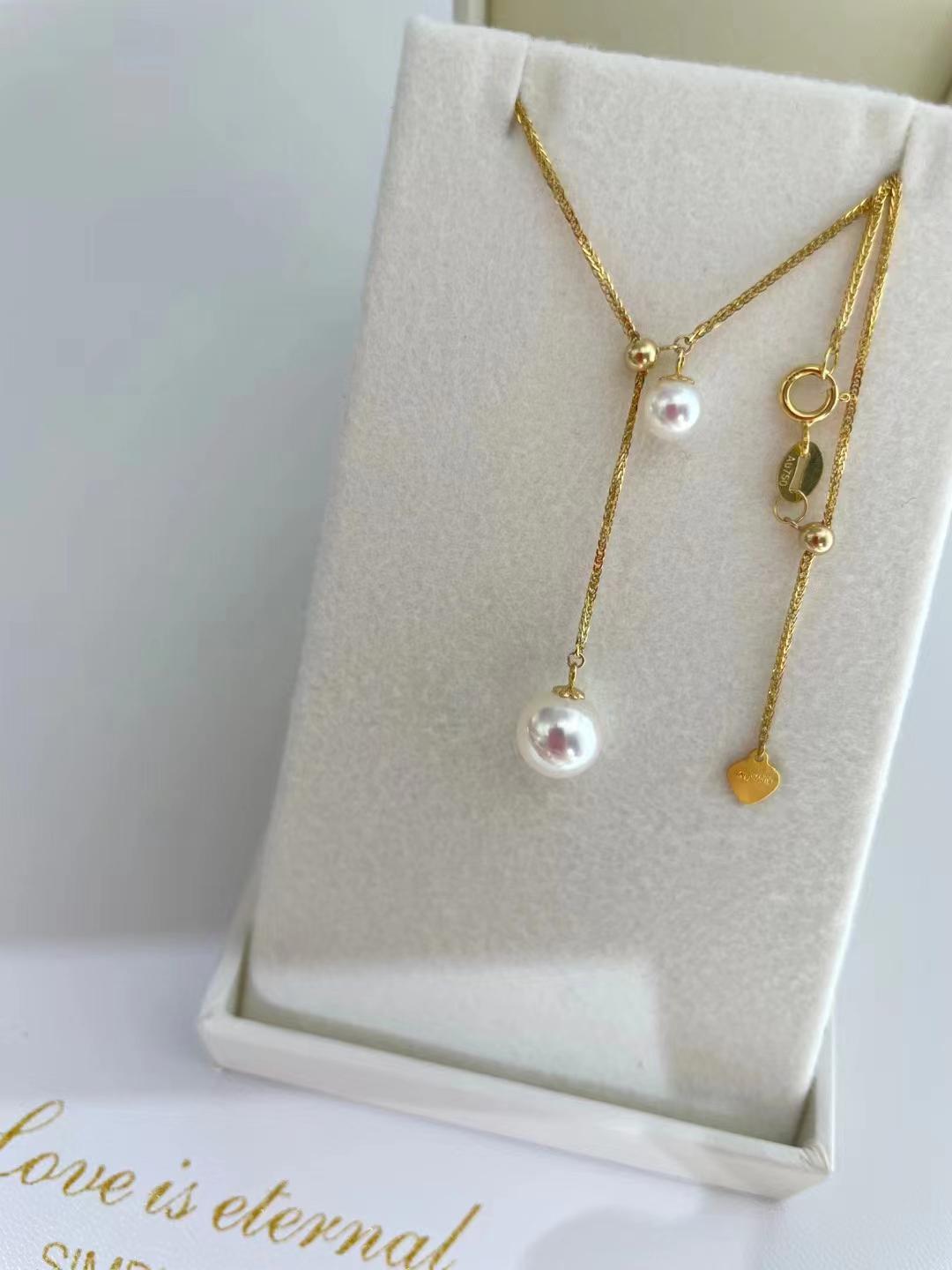 9Number CG Seawater pearl necklace bracelet earrings daily