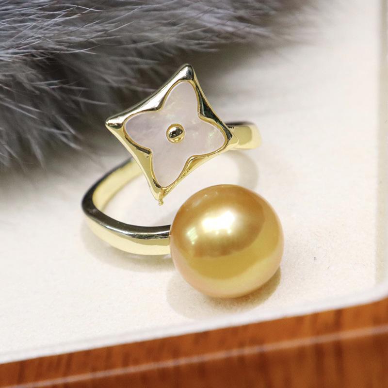 Pearl ring Daily Birthday Engagement