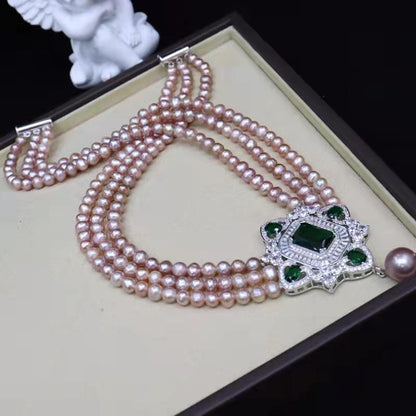 fresh water pearls necklace Hot-selling item with unique design