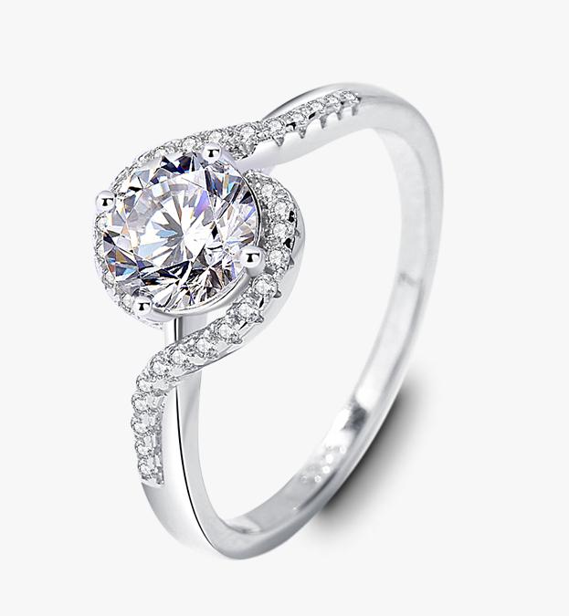 [Timeless]Number BG Moissanite Rings For Women Engagement Rings(01-72)