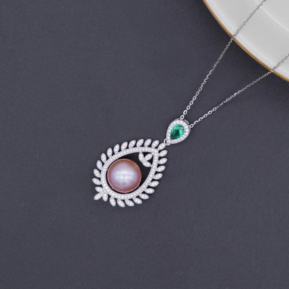 Number F freshwatepearls design S925
