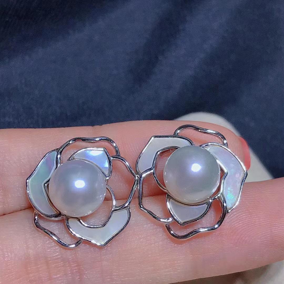 Number AU seawater earrings Weeding Daily Anniversary (157-216)