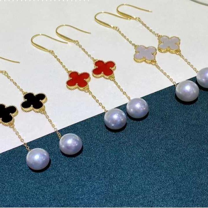 Number AU seawater earrings Weeding Daily Anniversary (157-216)