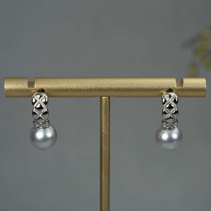 9Number CG Seawater pearl necklace bracelet earrings daily
