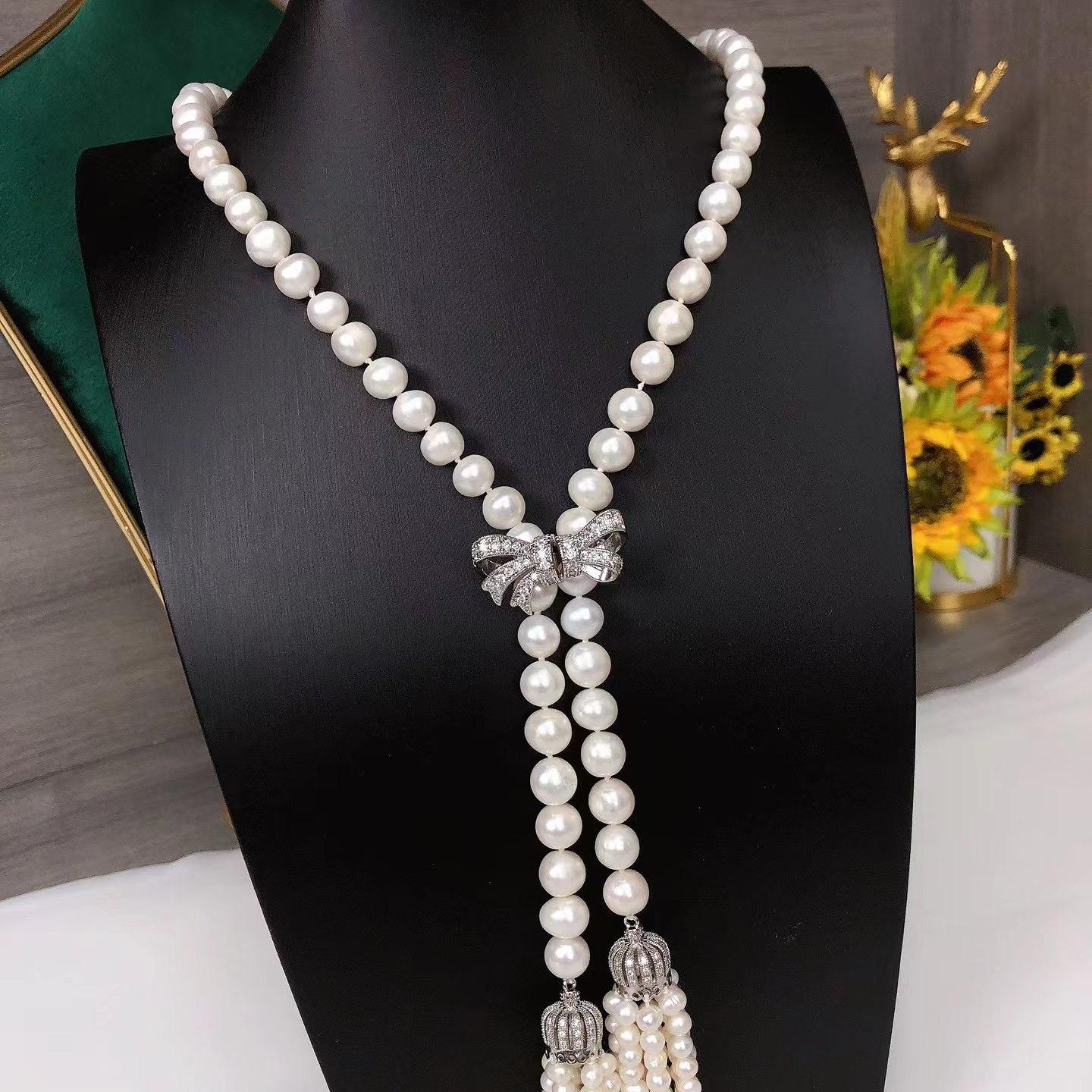 Number AA sweater pearl necklace Daily（according to your budget ）