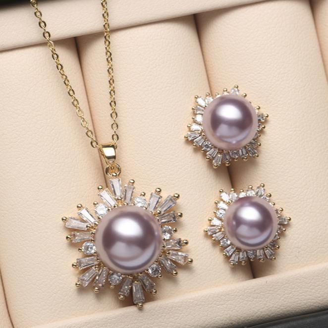 Pearl set Engagement Daily Wedding Auspicious