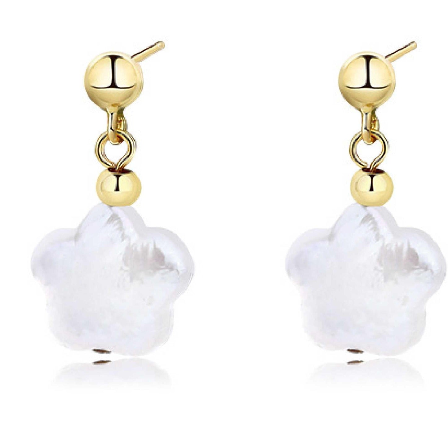 Number BS s925 pearl earring necklace Fashion Daily Birthday