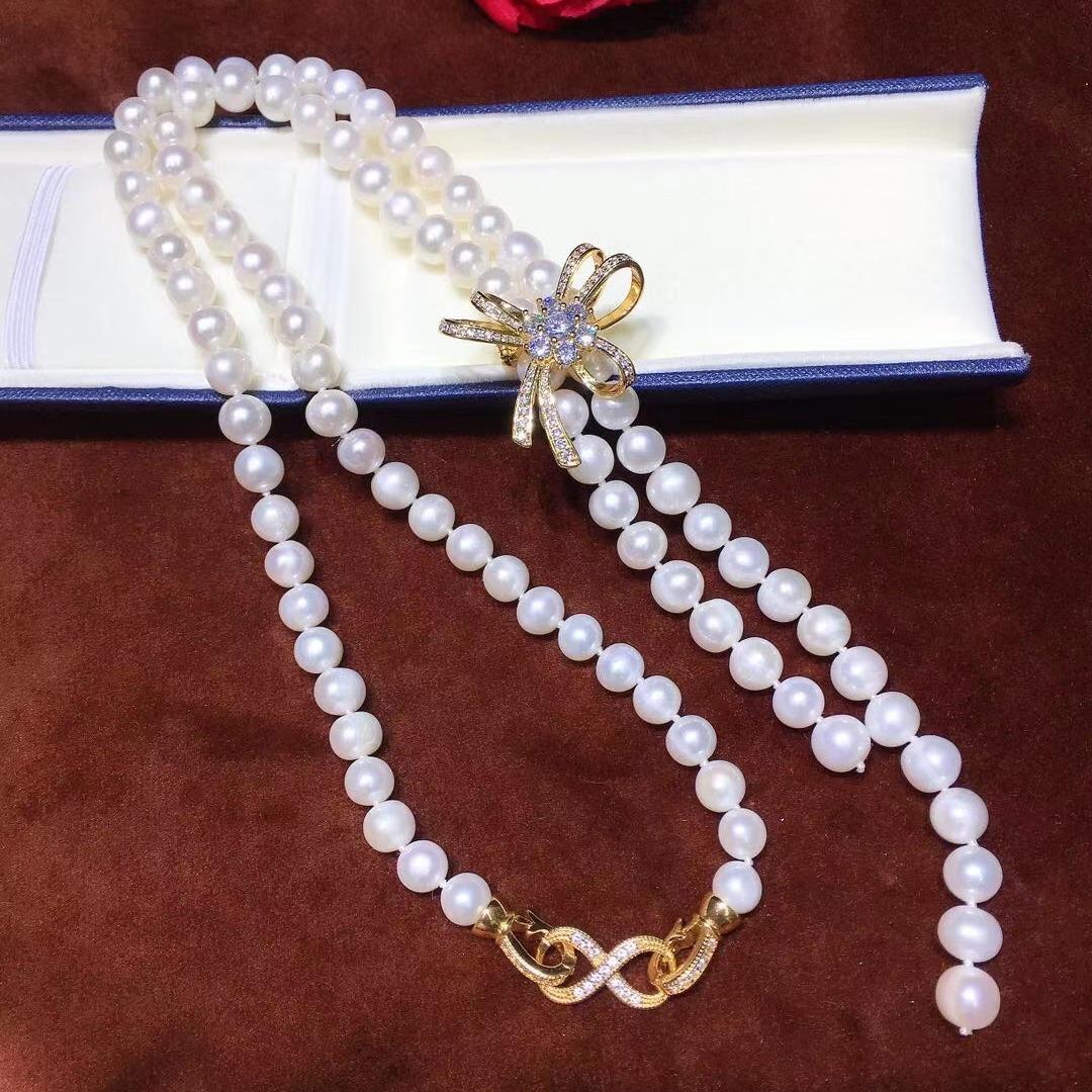 Number AB sweater pearl necklace Daily（according to your budget）