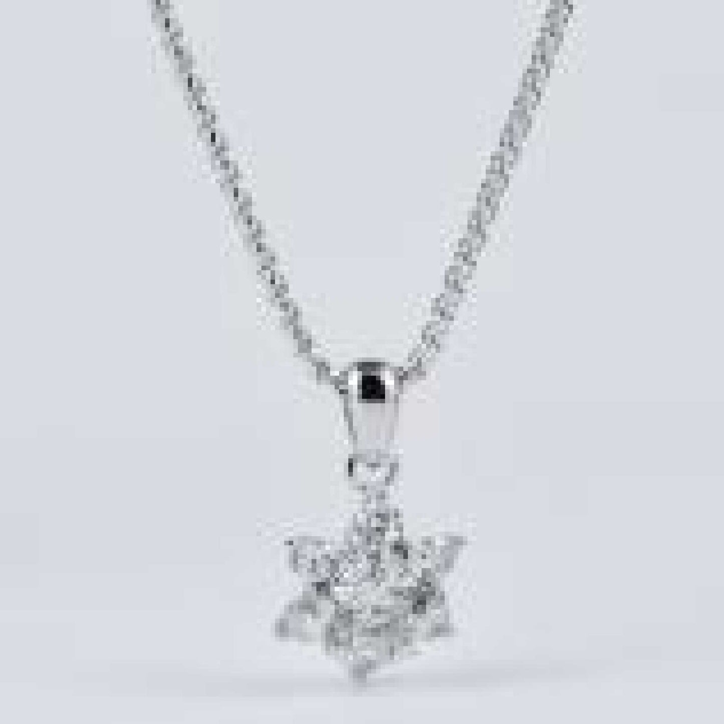 [Timeless]Moissanite 1Carat S925 Necklace Daily001