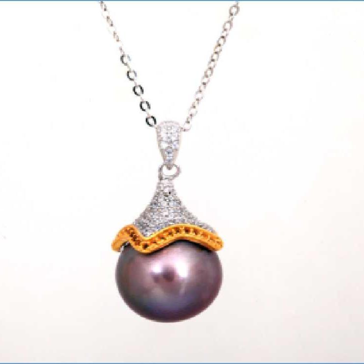 Number F freshwatepearls design S925