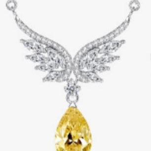 [Timeless]Number BJ Zircon Ring Necklace 925 Sterling Silver Engagement Wedding For Women (01-88)