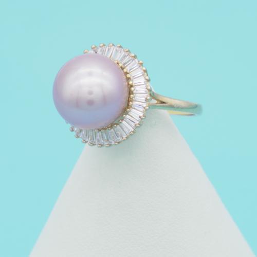 Number F freshwatepearls design S925