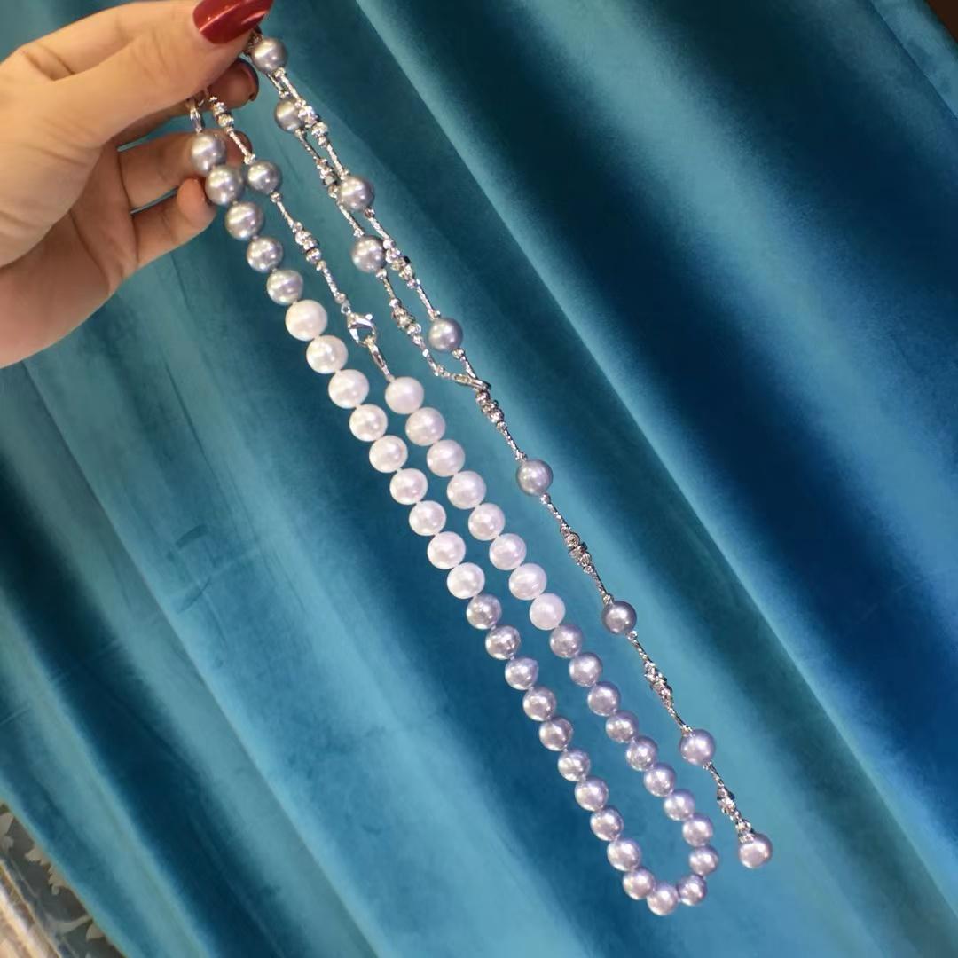 Number AB sweater pearl necklace Daily（according to your budget）