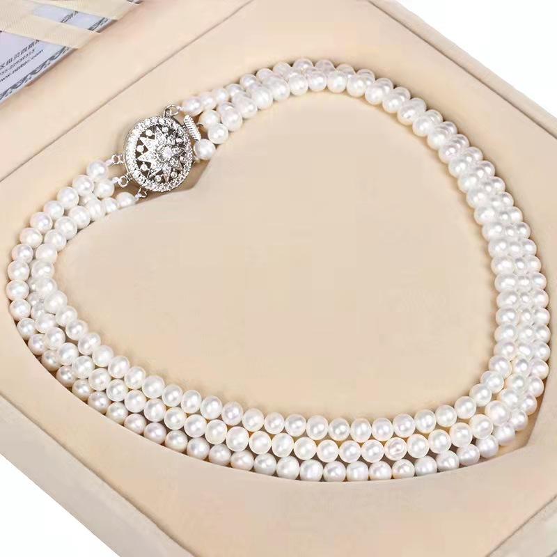 fresh water pearls necklace Hot-selling item with unique design