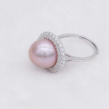 Number F freshwatepearls design S925
