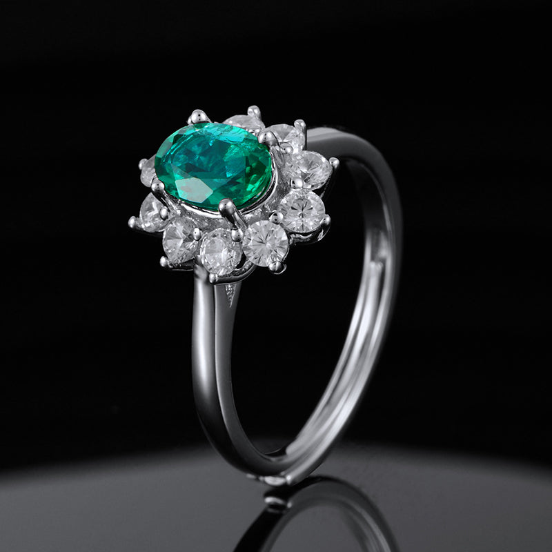 [Timeless]Number CJ 925 Sliver Cultivation Gemstone Daily Engagement Wedding