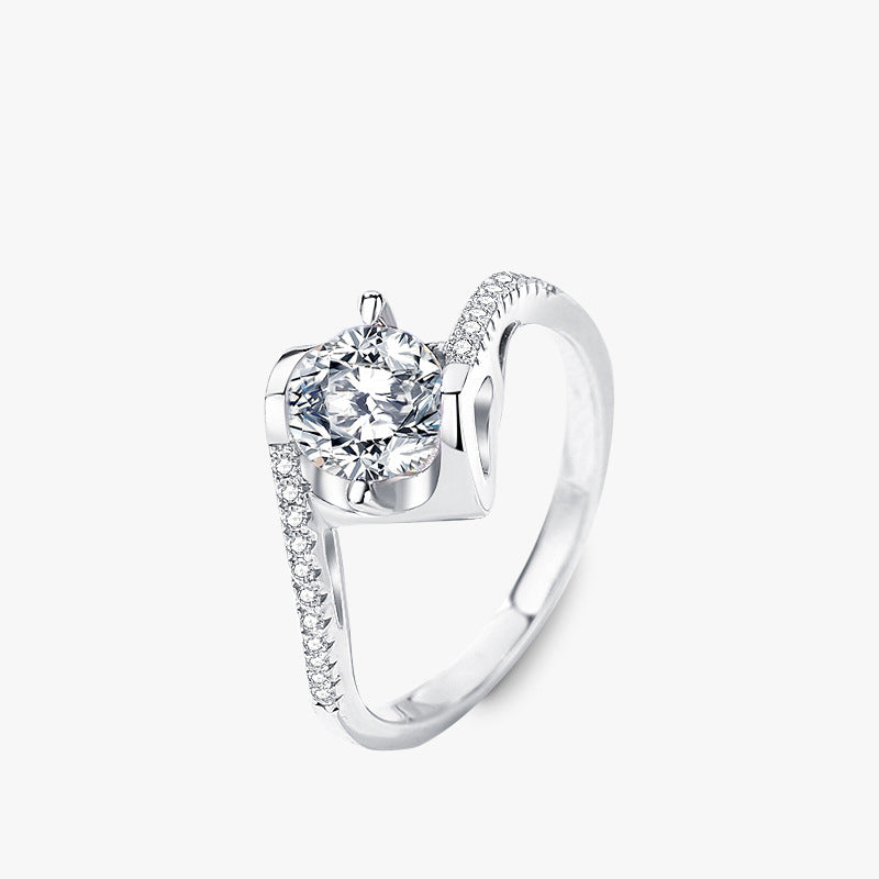 [Timeless]Number BG Moissanite Rings For Women Engagement Rings(01-72)