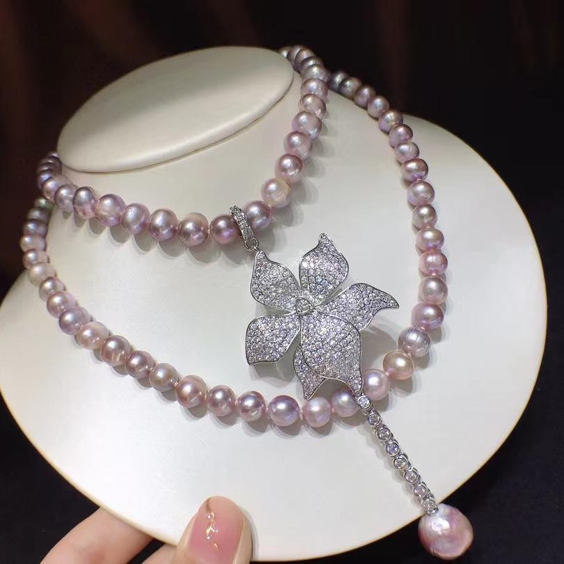Number AA sweater pearl necklace Daily（according to your budget ）